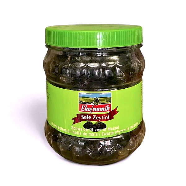 Juodosios alyvuogės su kauliukais Ekonomik 700g