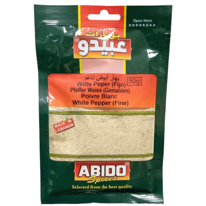 Abido baltieji pipirai 50 g