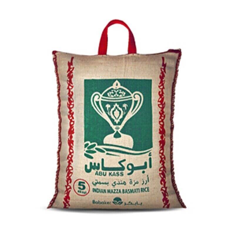 Abu Kass Mazza Basmati ryžiai (4 kg)