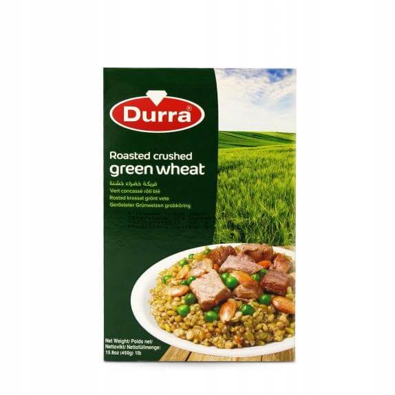 Džiovinti ir skrudinti žali kietieji kviečiai (Freekeh) Durra 450 g